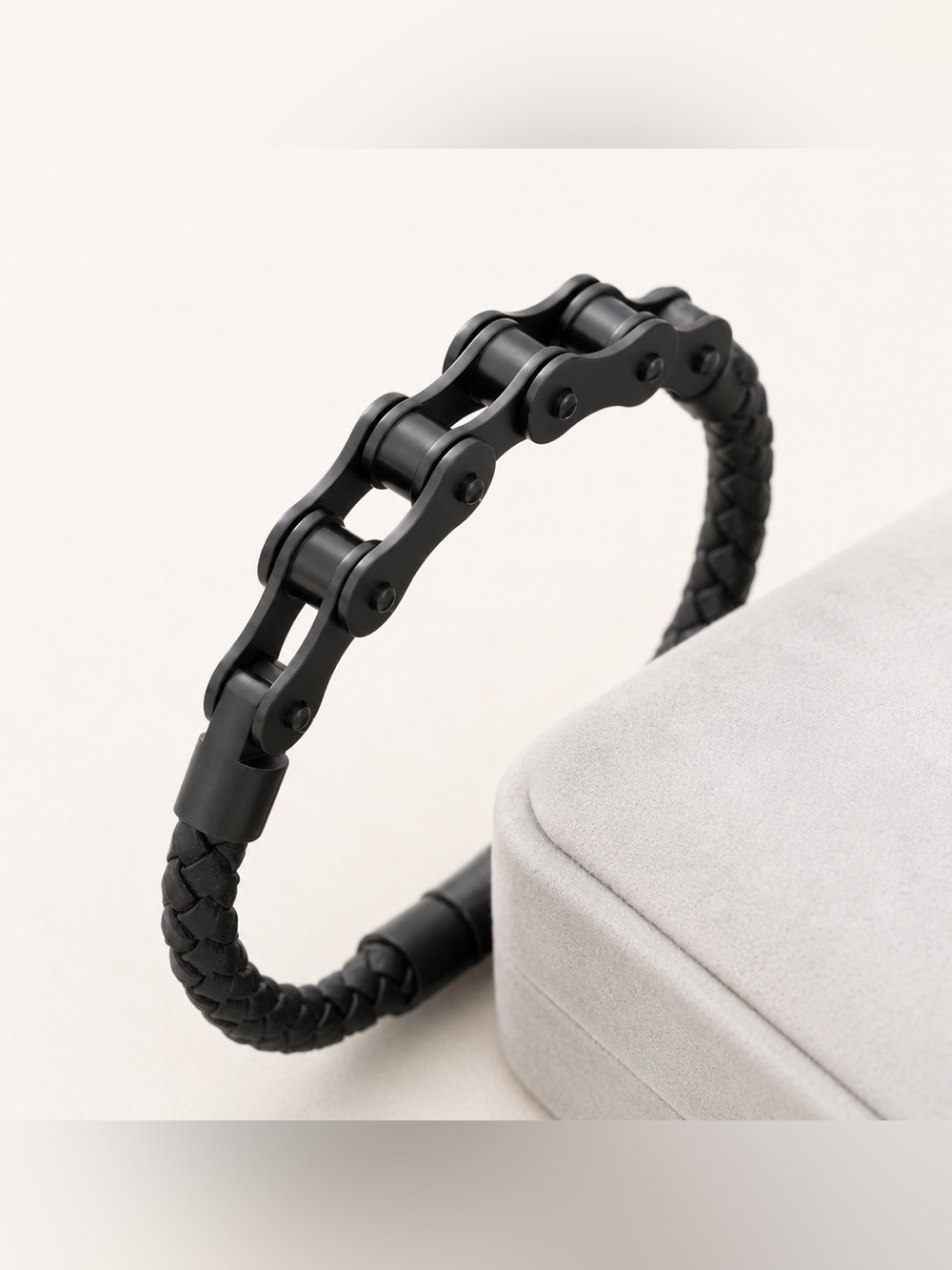 Black Chain Bracelet Stainless Steel